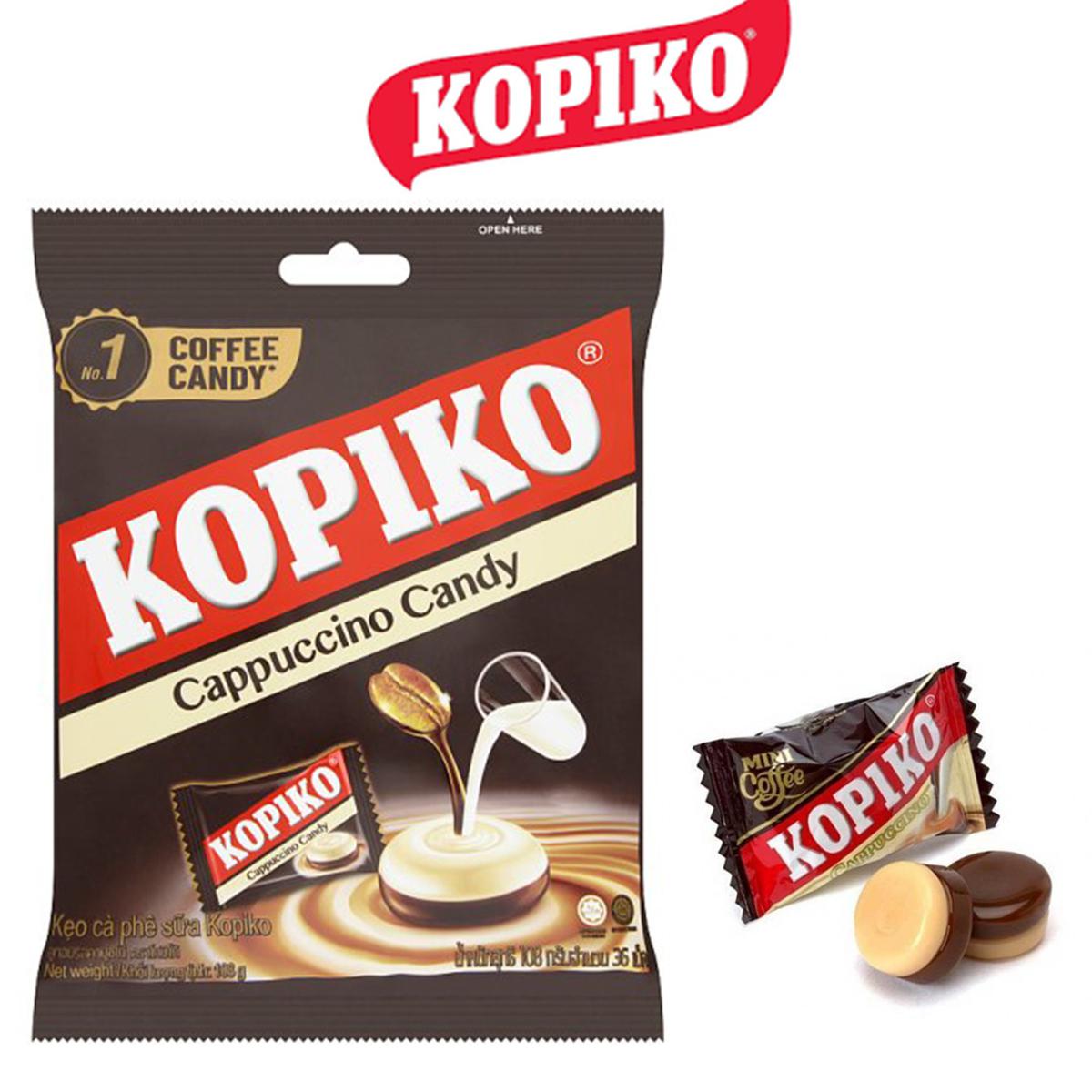 Kopiko Cappuccino Candy – Creamy Coffee Toffee Sweets 140g Pakistan