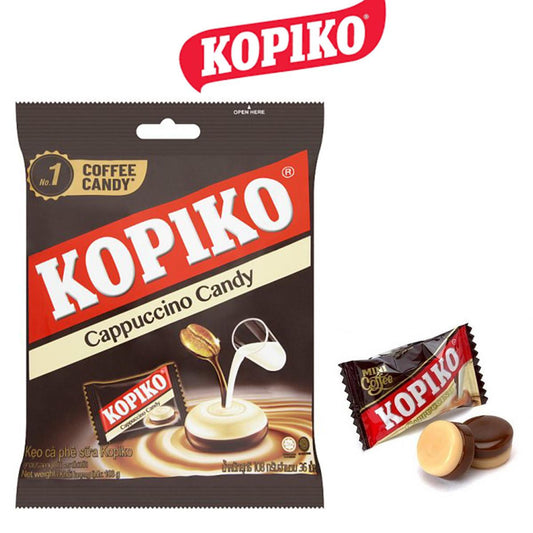 Kopiko Cappuccino Candy – Creamy Coffee Toffee Sweets 140g Pakistan
