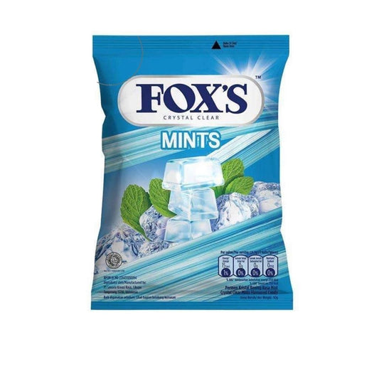 Fox'S Crystal Clear Candy | Mints Flavored | 90g Pack