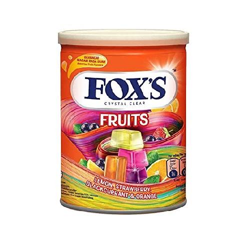 Fox's Crystal Clear Fruits Tin 180g