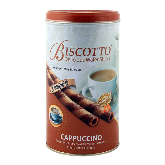 Biscotto Cappuccino Wafer – Large 370g | Crispy Chocolate Coffee Treat