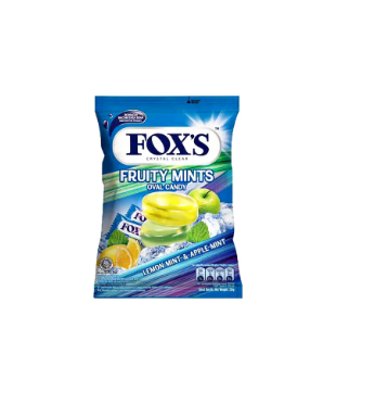 Fox's Fruity Mint Oval Candy |125g Pack | Fruity Mints Flavoured