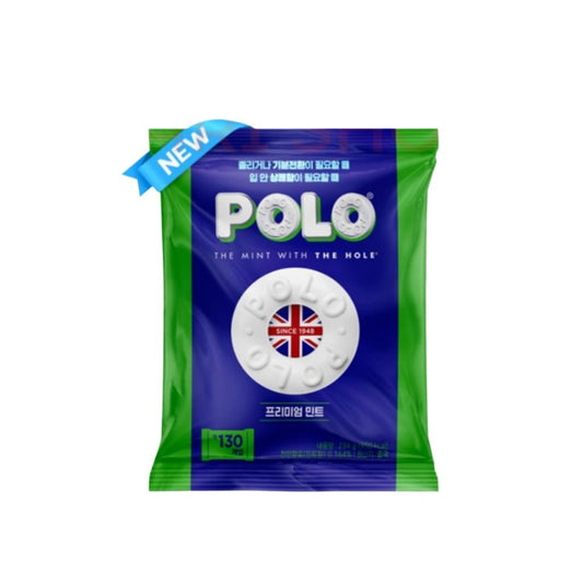 Polo Original Peppermint Candy | 80-Pack | 130g Resealable Pouch