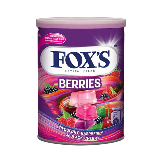 Fox's Crystal Clear Berries Tin 180g