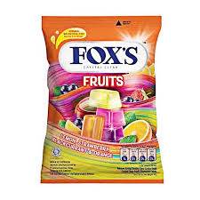 Fox's Crystal Clear Candy | Assorted Fruit Flavours | 125g Pouch