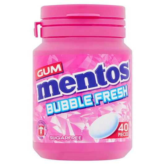 Mentos Gum | Bubble Fresh | 40 Pcs Bottle