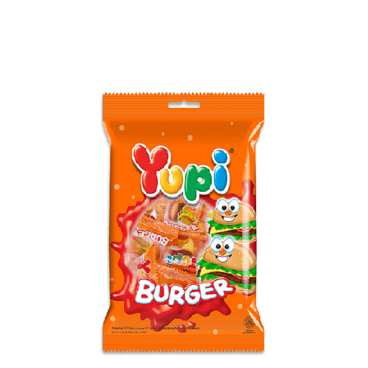 Yupi Burger Jelly | 120g Burger Shaped Gummy Candies/Jellies