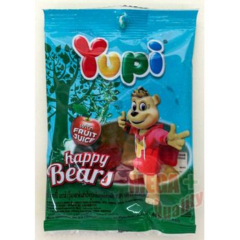 Yupi Jelly Happy Bears | 120g Pouch | Fruity & Fun Gummies